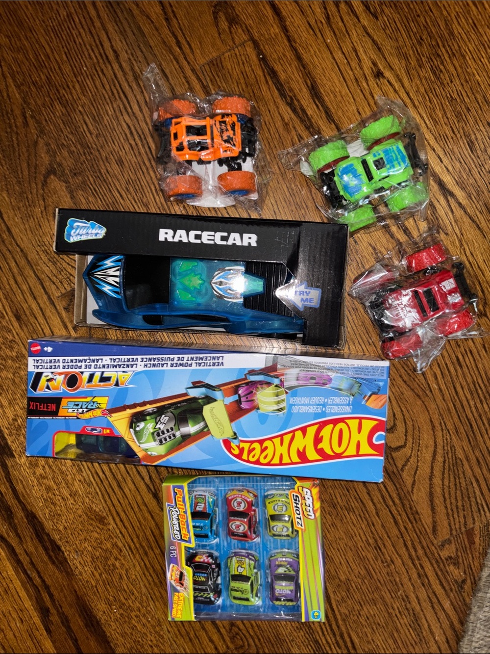 NWT Hot Wheels Turbo Wheels Assorted Toy Car Bundle